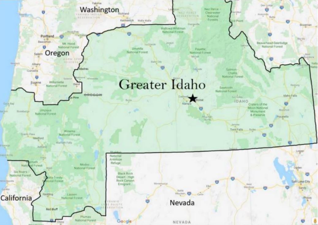 5 Counties Vote To Secede From Oregon and Join Idaho