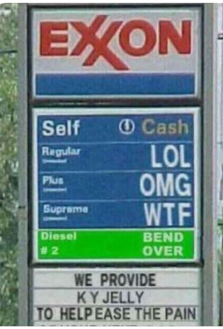 Don’t think The Cost Of Fuel Is High Enough Yet, Just Wait