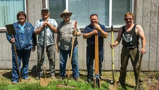 NEW HOME GROUNDBREAKING FOR THE DEL NORTE AMATEUR RADIO CLUB
