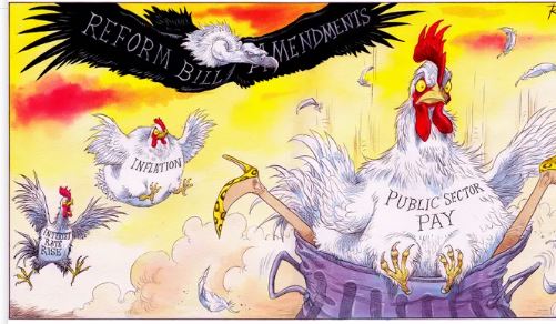 Looks Like The Chickens Are Coming Home To Roost